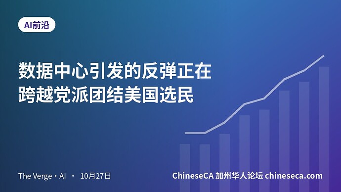 数据中心引发的反弹正在跨越党派团结美国选民