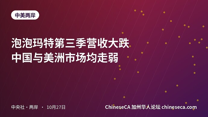 泡泡玛特第三季营收大跌 中国与美洲市场均走弱